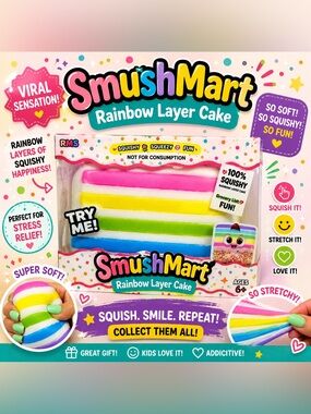 Viral Smushmart Squishy Cake